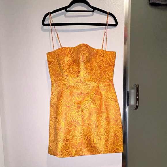 Thin strap mini dress - Picture 3 of 5